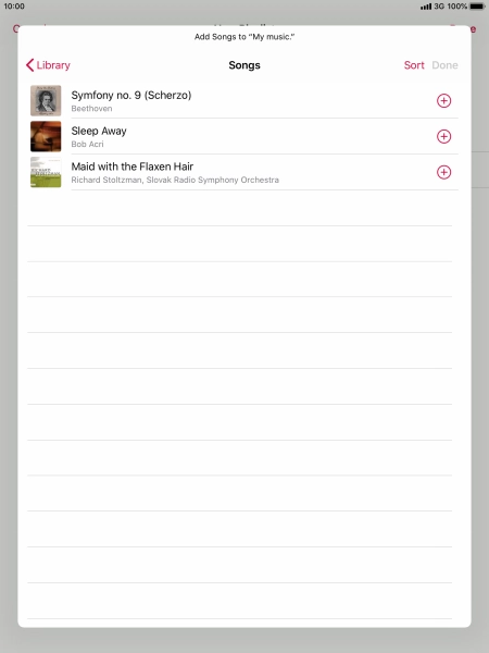 Go to the required category and press the required audio file. Go to the required category and press the required audio file.