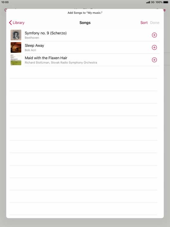 Go to the required category and press the required audio file. Go to the required category and press the required audio file.