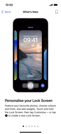 Slide your finger upwards starting from the bottom of the screen to return to the home screen.