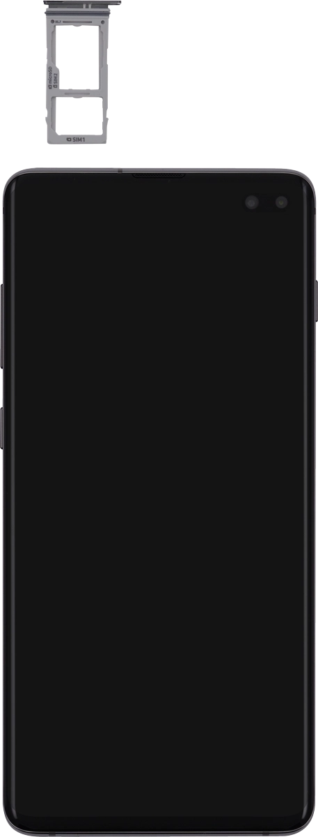 Place your SIM as illustrated next to the SIM holder.