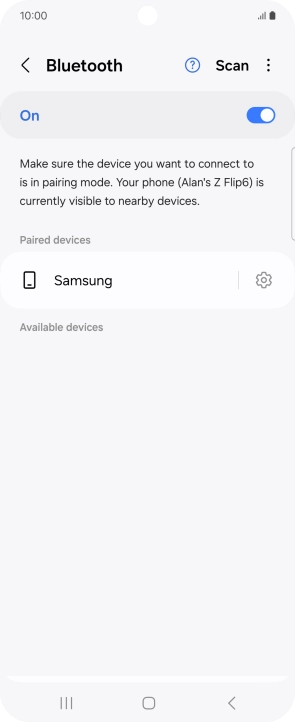 Press the Home key to return to the home screen. Press the Home key to return to the home screen.