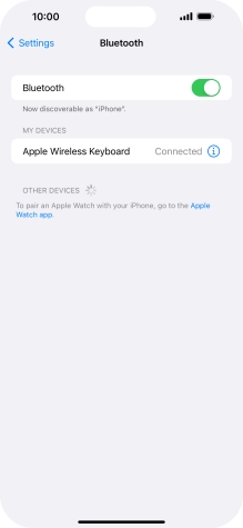 Slide your finger upwards starting from the bottom of the screen to return to the home screen.