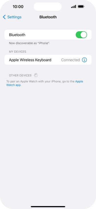 Slide your finger upwards starting from the bottom of the screen to return to the home screen.