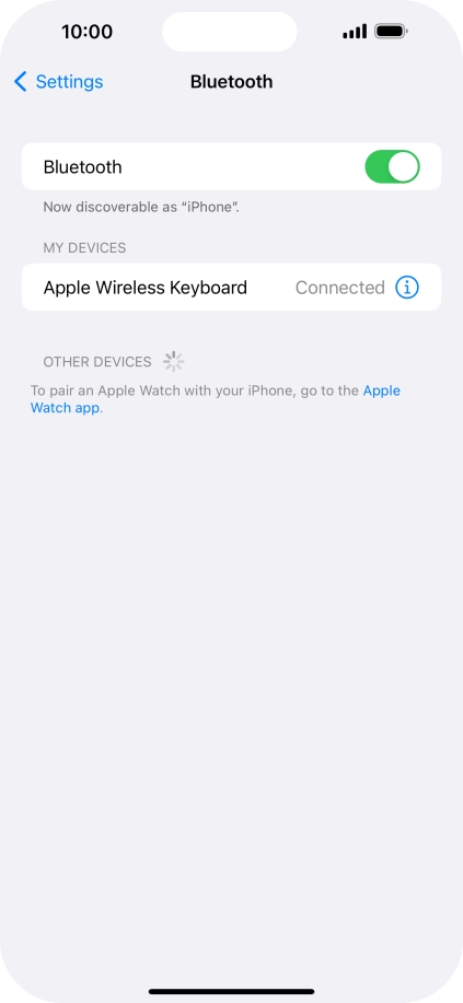 Slide your finger upwards starting from the bottom of the screen to return to the home screen.