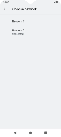 Press the Return key.