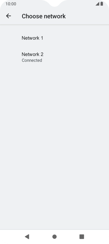 Press the Return key.