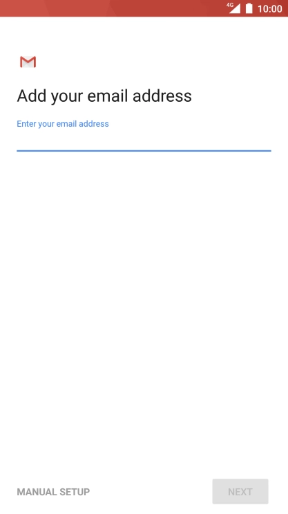 Press the field below 