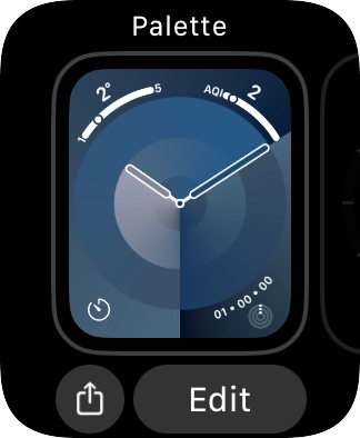 Slide your finger left on the screen.