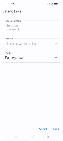 Press the field below 