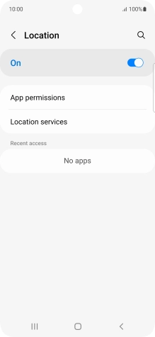 Press App permissions.