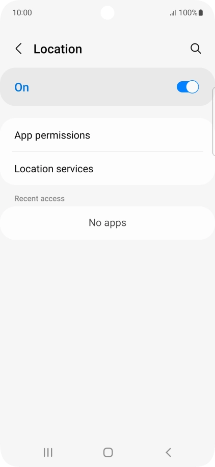 Press App permissions.