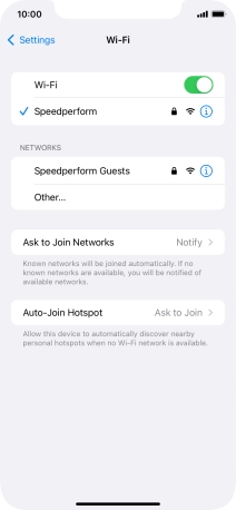 Slide your finger upwards starting from the bottom of the screen to return to the home screen.