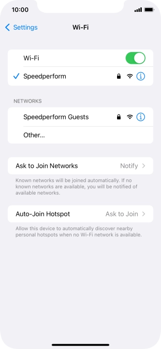 Slide your finger upwards starting from the bottom of the screen to return to the home screen.