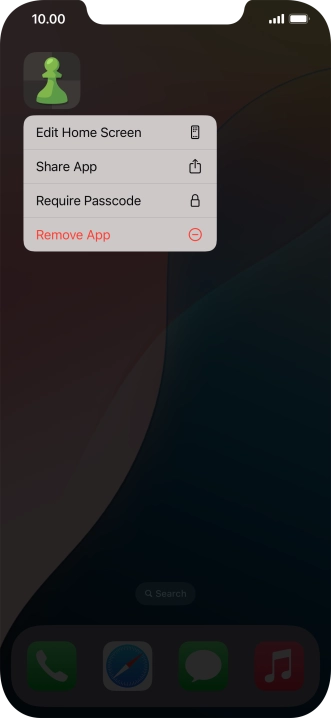 Press Require Passcode.