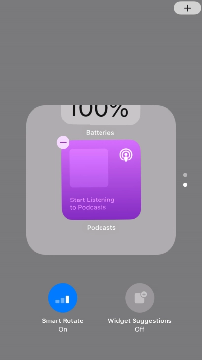 Press Smart Rotate to turn the function on or off.