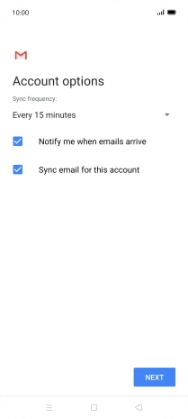 Press the drop down list below 
