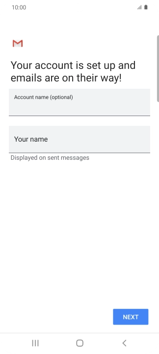 Press the field below 