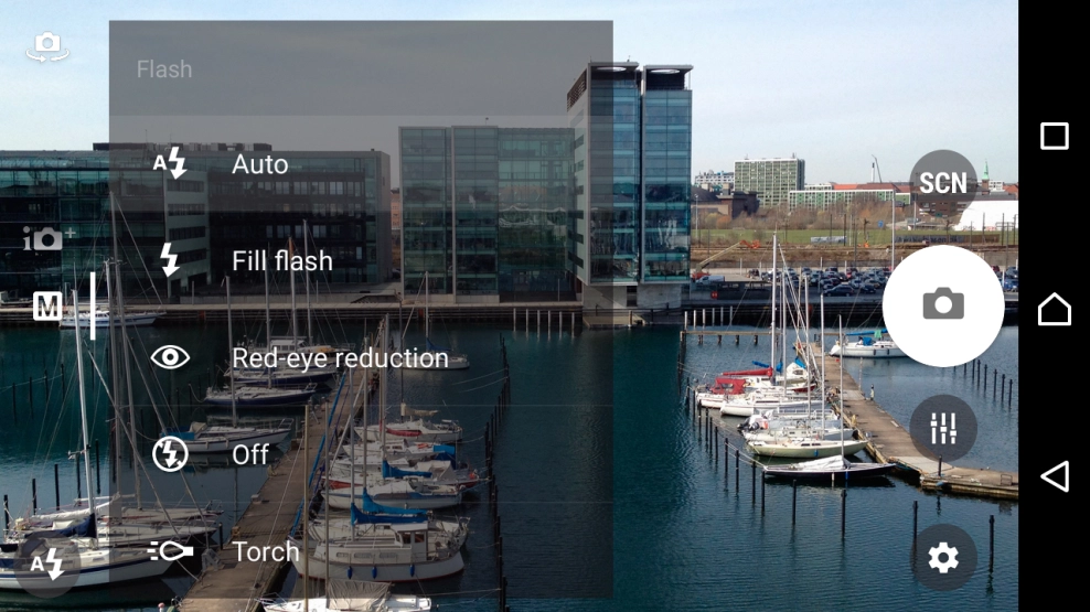 Press the required setting.