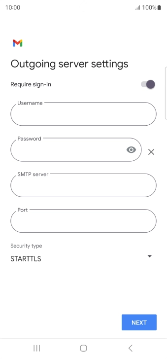 Press the indicator next to Press the indicator next to
