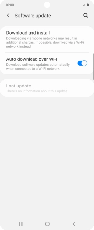 Press Download and install. If a new software version is available, it's displayed. Follow the instructions on the screen to update the phone software. Press Download and install. If a new software version is available, it's displayed. Follow the instructions on the screen to update the phone software.