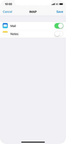 Press Save. Your email account has now been set up. To select more settings for incoming and outgoing server, proceed with the following steps.