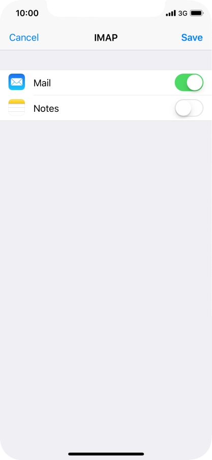 Press Save. Your email account has now been set up. To select more settings for incoming and outgoing server, proceed with the following steps.