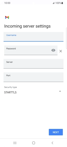 Press the field below 