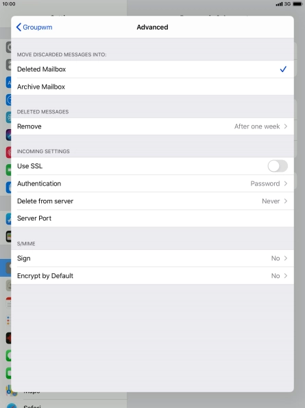 Press Authentication.
