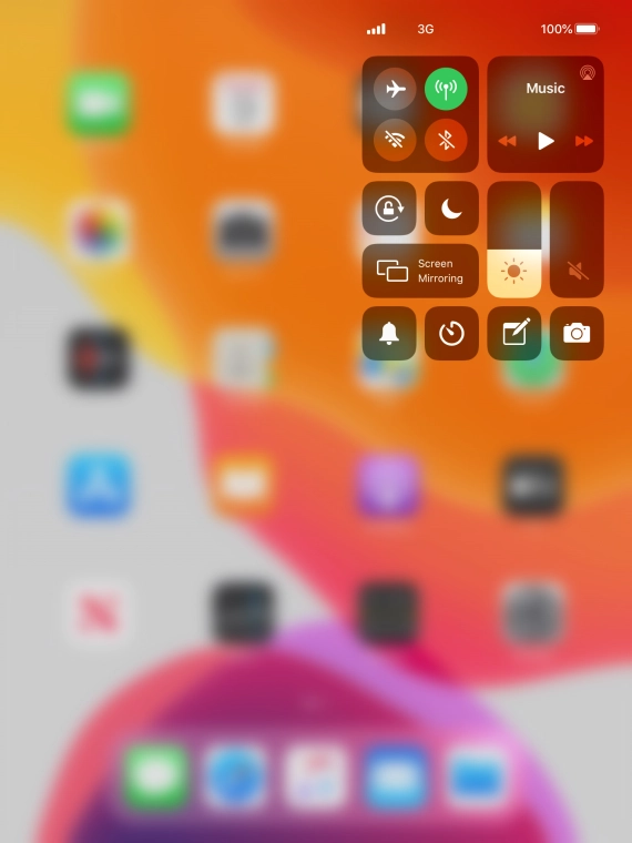 Press the sound mode icon to turn silent mode on or off. Press the sound mode icon to turn silent mode on or off.