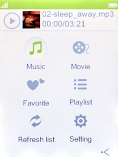 Select Music. Select Music.