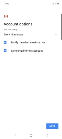 Press the drop down list below 