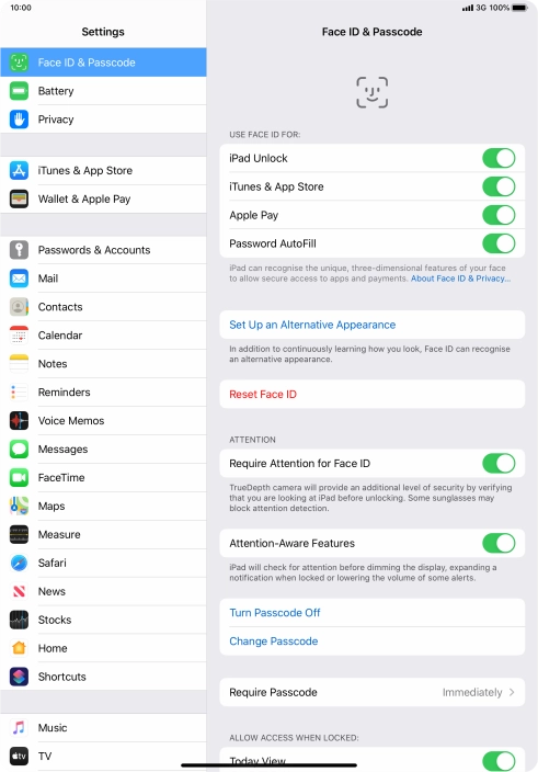 Press the indicator next to Press the indicator next to