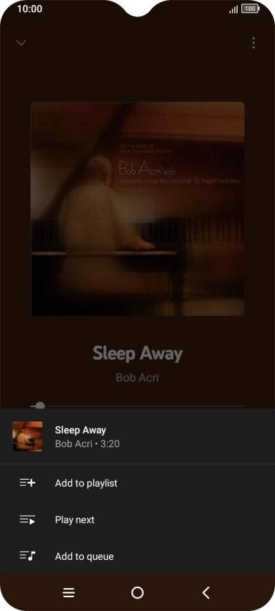 Press Add to playlist. Press Add to playlist.