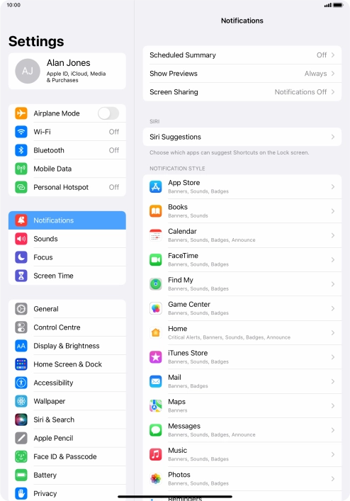 Press Scheduled Summary.