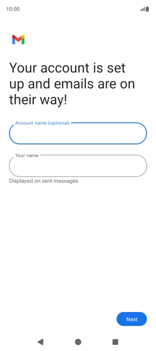 Press the field below 