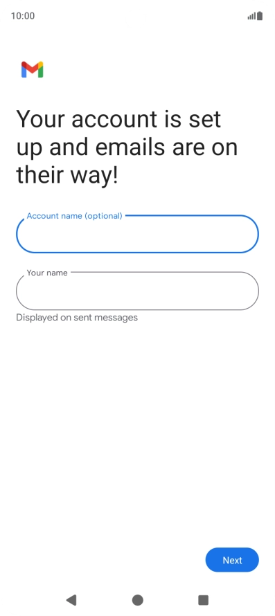 Press the field below 