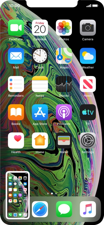 To edit your screenshot, press the screenshot and follow the instructions on the screen to make the required changes.
