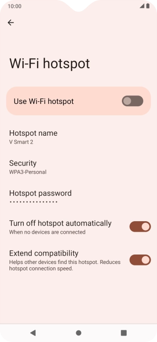 Press the field below 