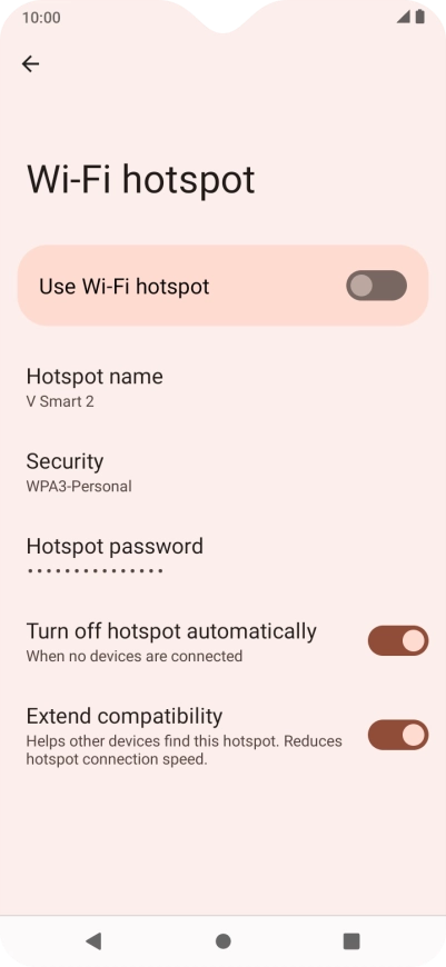 Press the field below 