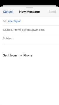 Press Subject and key in the required subject.