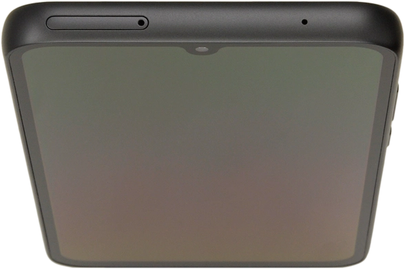 Find the opener for the card holder. Insert the opener into the small hole in the card holder.