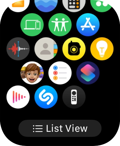 Press the Digital Crown to return to the home screen.