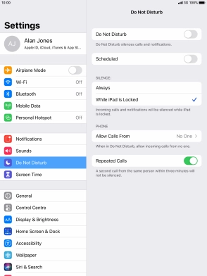 Press the indicator next to Press the indicator next to