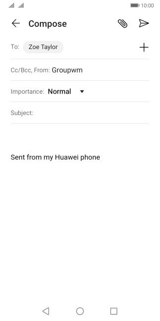 Press the field next to 