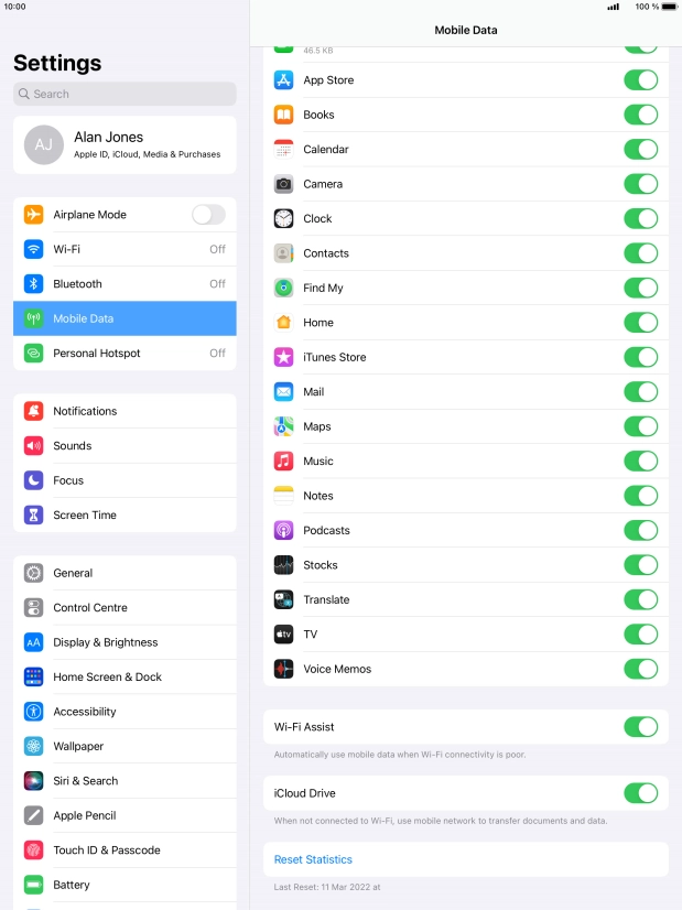 Press the indicator next to Press the indicator next to