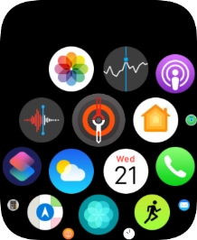 Press the phone icon.