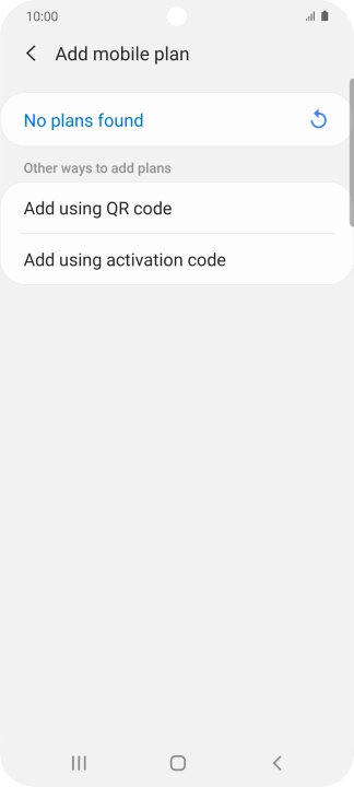 Press Add using QR code.