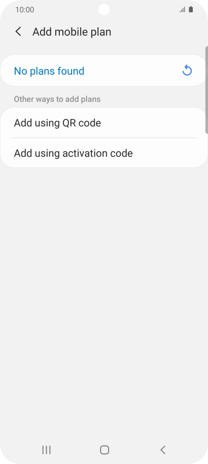 Press Add using QR code.