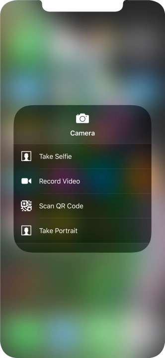 Press the required function and follow the instructions on the screen to use the selected function.