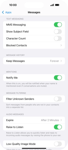 Slide your finger upwards starting from the bottom of the screen to return to the home screen.